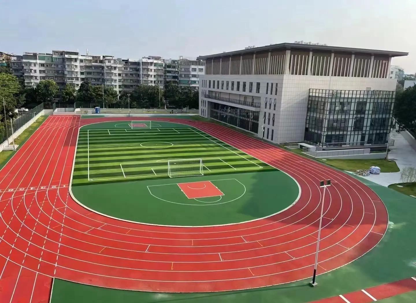 阿拉尔市塑胶跑道材料塑胶篮球场 - 一站式服务